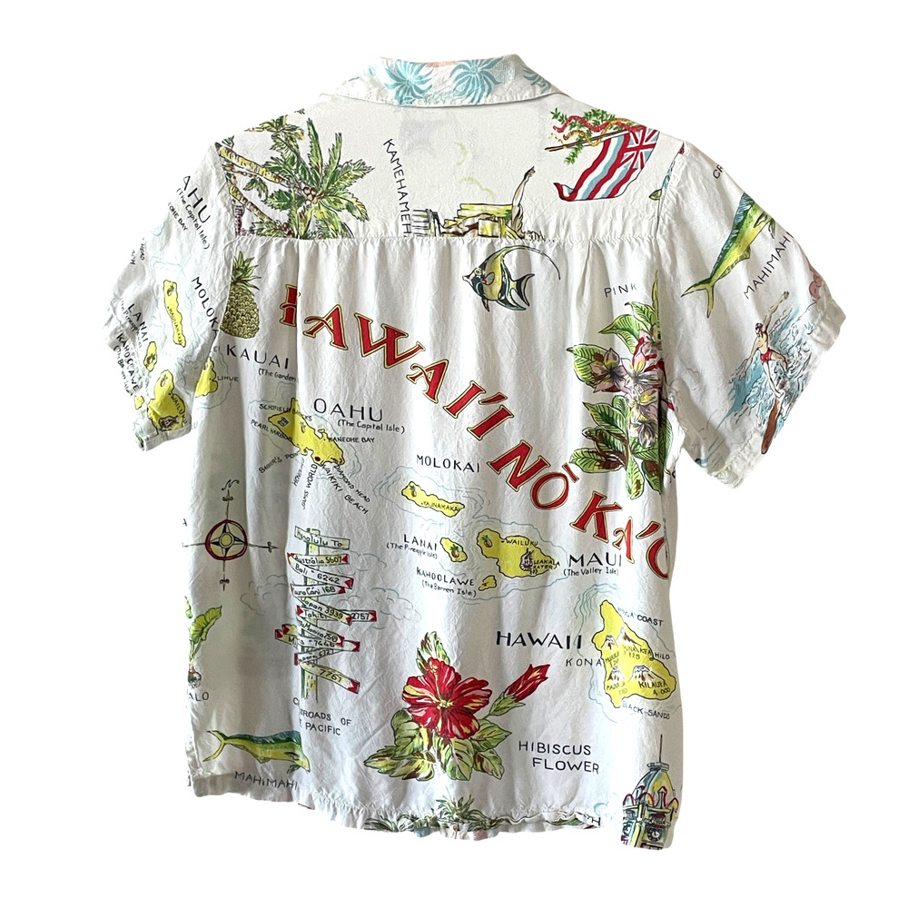 JAMS WORLD Since 1964 Mens No Ka Oi Size Medium Button-Up Short Sleeve Shirt - Picture 11 of 11